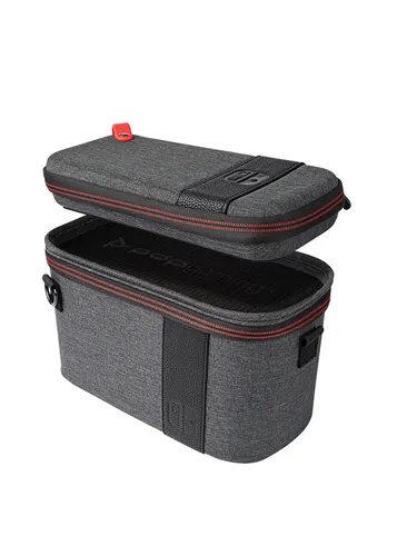 PDP Gaming Pull-N-Go Travel Case Elite Edition - 2-in-1 Tasche für Nintendo Switch, abnehmbares Reiseetui mit individuellen Trennwänden und gepolstertem Schultergurt