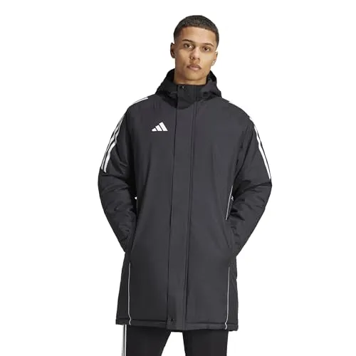 adidas Herren Stadionjacke Tiro 24 Parka schwarz XS in schwarz von adidas