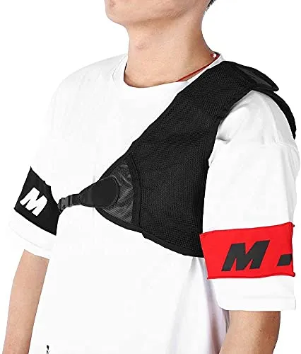 Namvo Brustschutz für Bogenschießen, verstellbarer Bogen, Brustschutz, Nylon, passend für linke Brust, Bogenschutz für Schießen, Jagd, Bogenschießen, Zubehör