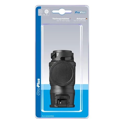 Adapter von 13- auf 7-polig im Blister