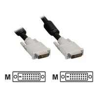 Roline DVI Anschlusskabel DVI-D 24+1pol. 15.00m Schwarz - Hochwertiges DVI-D Kabel für digitale Videoübertragung ohne Qualitätsverlust. Ideal für den Anschluss von Monitoren an Grafikkarten, geschirmt und mit stabilen Handverriegelungen für eine sichere Verbindung.