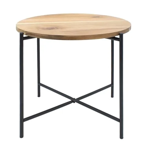 Beistelltisch mit Akazien Tischplatte