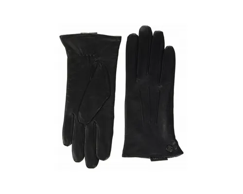 Roeckl Damen Tallinn Touch Handschuhe, Schwarz (Black 000), 7 - Handschuhe & Fäustlinge für Damen, stilvoller Klassiker mit praktischer Touchfunktion für einfache Smartphone-Nutzung