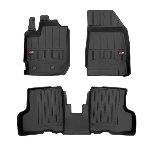 MOTOS Gummimatten Auto Fussmatte passend für Dacia Duster II ab 2021 nach Facelift Verbessern Sie Ihren Reisekomfort mit Antirutschmatte Auto 3D- Allwetter fußmatten Auto, Schutz vor Verschmutzung