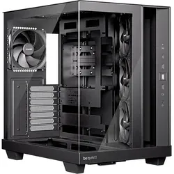 be quiet! Light Base 500 Midi Tower - Elegantes PC-Gehäuse ohne Netzteil - PC-Gehäuse mit modernem Design, hervorragender Kühlung und Platz für individuelle Hardware-Konfigurationen.