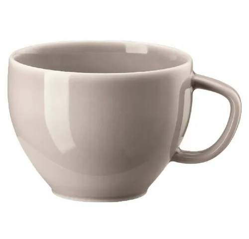 Rosenthal Tasse Junto Soft Shell Kombi-Obertasse 0,28 l - Porzellan in Grau, spülmaschinenfest und ideal für stilvolles Genießen