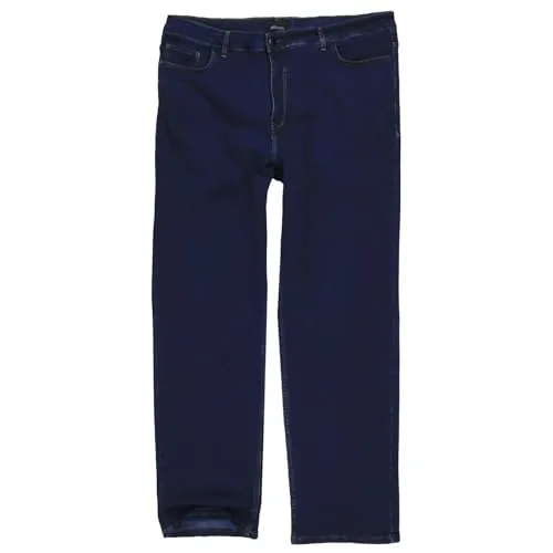 Lavecchia Herren Comfort Fit Jeans LV-501 in Übergrößen (Darkblue, 46/32) - Bequeme Herren Jeans im 5-Pocket Stil von Lavecchia. Der Comfort Fit mit Stretchanteil sorgt für optimalen Tragekomfort und eine lässige Passform. Ideal für stilbewusste Männer, die Wert auf Qualität legen.