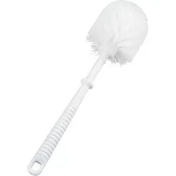WC-Bürste mit Kunststoffstiel Weiß Ø 8,5 x 34 cm