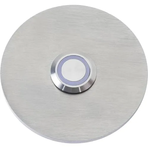 Heidemann 70534 Klingelplatte 1fach Edelstahl 24 V/1A