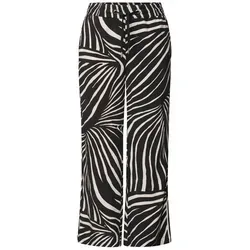 Street One 7/8 Wide Leg Hose im Loose Fit Schwarz 34