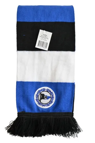 Schal Fanschal Arminia Bielefeld - 15 x 140 cm - Fußball-Fanshop, zeige deine Unterstützung für den DSC Arminia Bielefeld mit diesem stylischen Schal in Vereinsfarben!