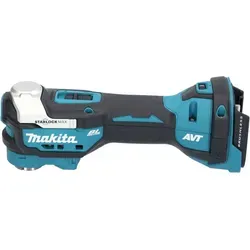 Makita DTM 52 RF1JX4 Multifunktionswerkzeug mit Akku und Zubehör - Multifunktionswerkzeug mit bürstenlosem Motor, 18 V und 3,0 Ah Akku für vielseitige Anwendungen – ideal für Heimwerker und Profis.
