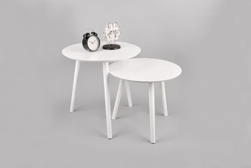 MIRRORS AND MORE Beistelltisch Vilana (Set, 2-St) in weiß von MIRRORS AND MORE