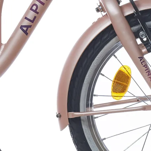 Alpina Schutzblechset + Stange 16 Ocean Misty Pink matt