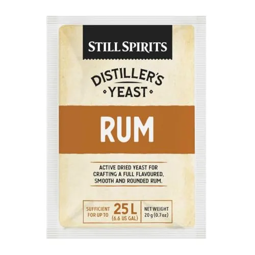 Still Spirits Destillers Rum Hefe 20g für 25L 15% ABV