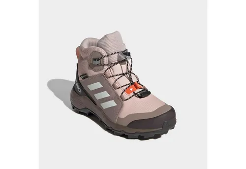 ADIDAS TERREX MID GORE-TEX Kinder Wanderschuh Gr. 36 - Der adidas TERREX Wanderschuh für Kinder ist wasserdicht und bietet hervorragenden Grip. Ideal für Abenteuer im Freien, mit leichtem Tragekomfort und robustem Design.