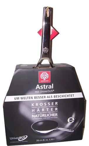 Produktbild Schulte-Ufer Wokpfanne ASTRAL 28 cm aus Edelstahl