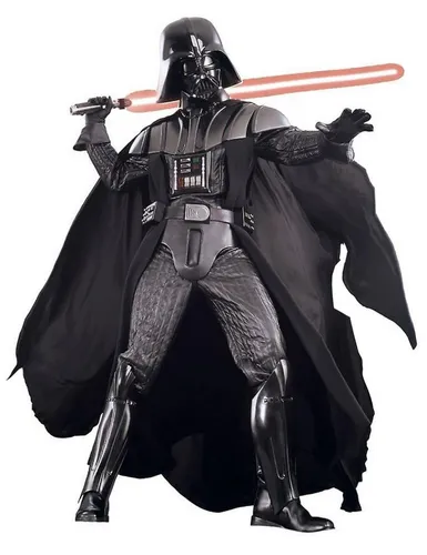 Rubies Niederlande b.v. Kostüm Star Wars Darth Vader Deluxe Herrenkostüm Lizenzware schwarz