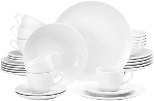 Seltmann Weiden Geschirr-Set: Elegantes Porzellangeschirr für jeden Anlass - Hochwertiges Geschirr-Set aus feinem Porzellan, perfekt für festliche Anlässe oder den täglichen Gebrauch.