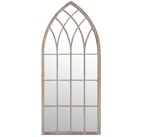 vidaXL Sandfarbener Wandspiegel 70x30cm von vidaXL