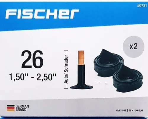 FISCHER 50731 Fahrrad Schlauch 26 1,5