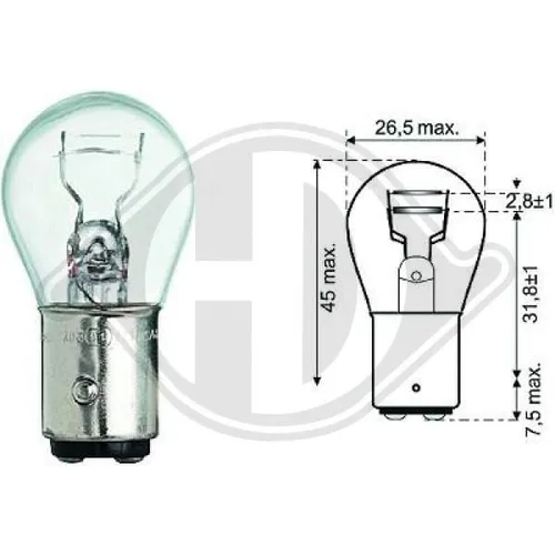 GLÜHLAMPE BLINK BEGRENZUNGSLEUCHTE DIEDERICHS LID10056