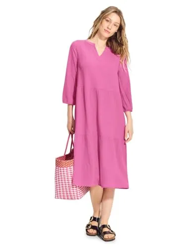 Cecil Damen Tunika Kleid mit Struktur in pink von CECIL