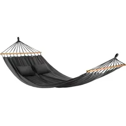 Outtec Hängematte, Dunkelgrau, Textil, 2-Sitzer, Rechteckig, 200x1x150 cm, Gartenmöbel, Hängematten