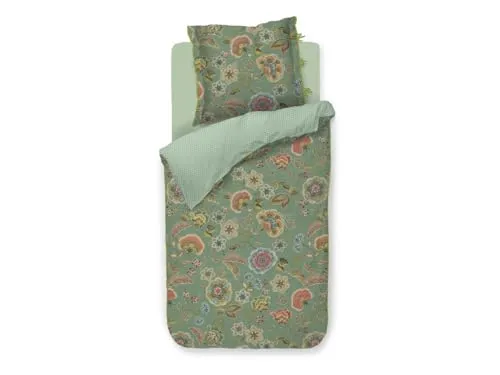 PIP STUDIO Matata Bettwäsche Set in Grün 135x200 cm in grün von Pip Studio