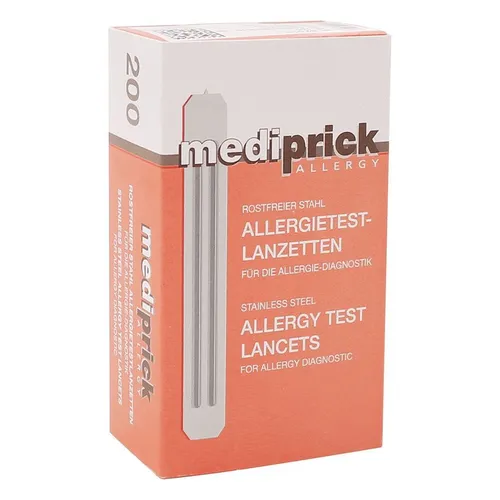 Medi-Prick Allergielanzetten steril Allergietest Blutlanzette Einstich 0,9mm 200