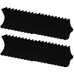 ONE STRANGE ROCK Herren Business Socken 10 Paar, Größe:39-42, Artikel:-900 black