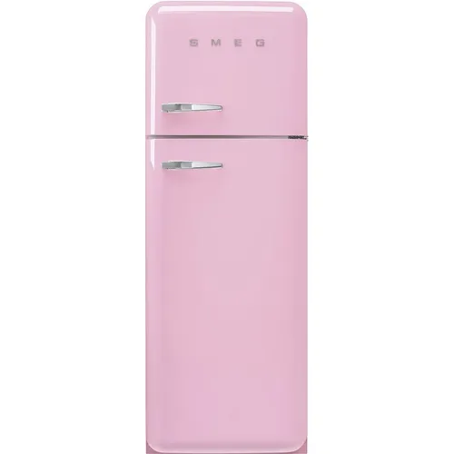 Smeg Kühl- / Gefrierkombination FAB30 FAB30RPK5 - Retro Kühlschrank mit 0°C-Zone für frische Lebensmittel, MultiCoolFlow-System für gleichmäßige Kühlung und Superkühl-/Supergefrierfunktion für optimale Lagerung.