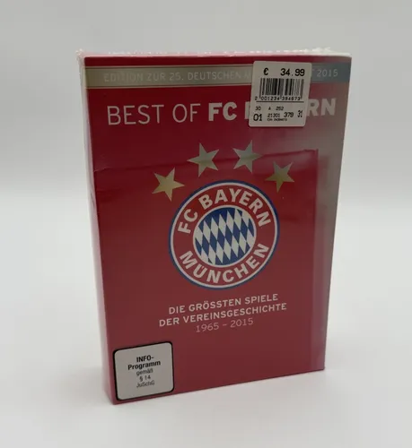 Best of FCBayern München größten Spiele der Vereinsgeschichte (6-DVD-Box)  #2000