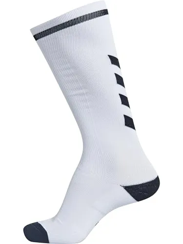 hummel Elite Indoor Sock High, Weiß/Schwarz, 35/38 in schwarz von hummel