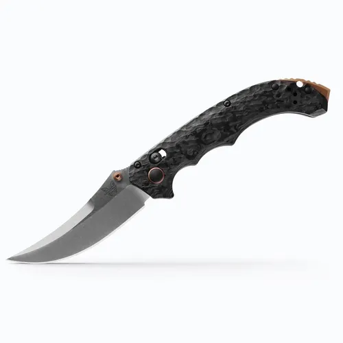 Benchmade Mini Bedlam 865BK-02 mit CPM-S90V Stahl, Kohlefaser-Griff, Axis-Lock