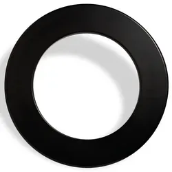 Karella PU-Catchring für Dartspiele, schwarz - Dartscheiben Zubehör: Schützt Wände vor Fehlwürfen! Der formstabile Catchring aus hochwertigem PU-Material hat eine Randbreite von 12 cm und ist ideal für Indoor-Dartspiele.
