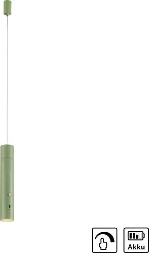 Just Light ATTACH 18281-43 LED-Pendelleuchte in grün von JUST LIGHT.