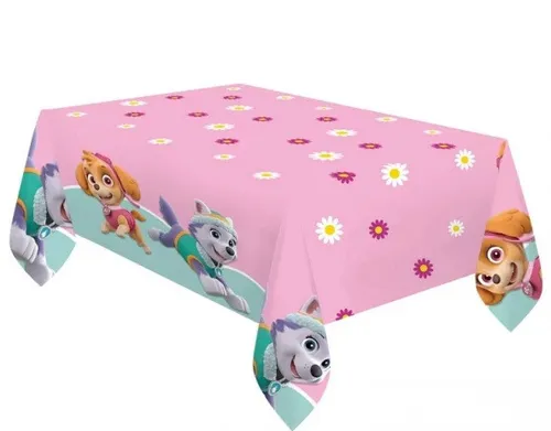 Paw Patrol Skye And Everest Groß Party Tisch Decke 180cm X 120cm