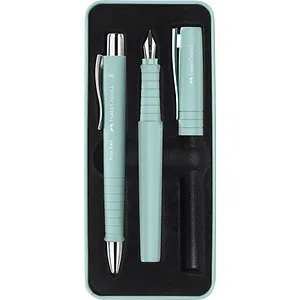 FABER-CASTELL Schreibset Poly Ball Pen blau