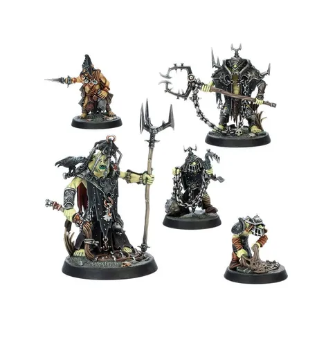 GW Underworlds Die Listig'n Lump'n - Miniaturen Set - Set mit 20 unbemalten Miniaturen und Kämpferkarten für spannende Tabletop-Spiele, ideal für Sammler und Hobbyisten.