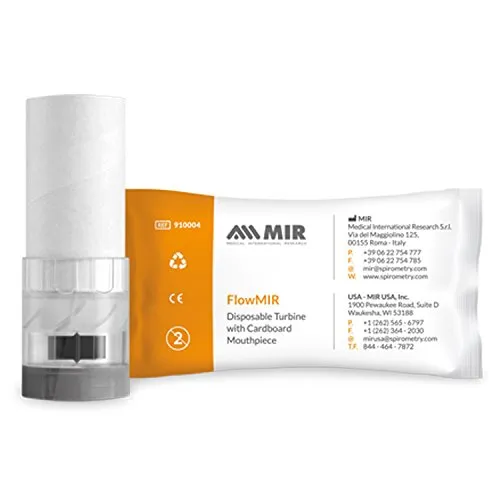 FlowMIR Einwegturbinen für Spirometer inklusive Mundstück 1 Stück