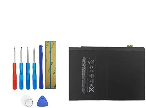 Vvsialeek A1547 Ersatz Akku Kompatibel Für APPLEiPad A1566/A1567 iPad6 iPadAir 2 iPadAir 2 WiFi 7300mAh with Toolkit