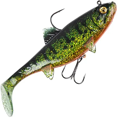 Fox Rage Replicant Wobble 7,5cm 10g - 2 Gummifische, Farbe:Pike UV