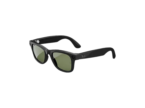 Ray-Ban Meta Wayfarer – Glänzend Schwarz, G15-Grün, AI Glasses