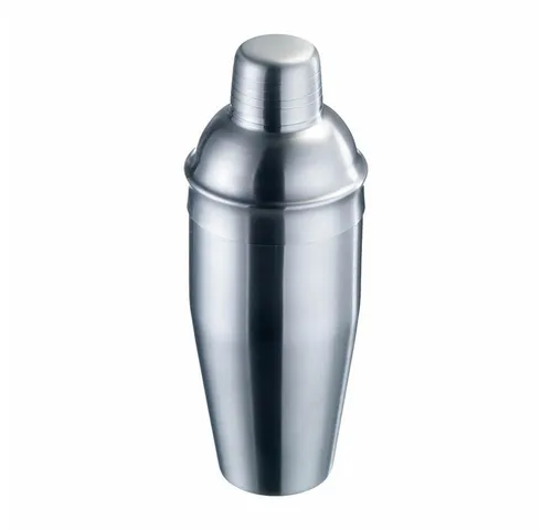 Westmark Cocktailshaker 0,75L mit Sieb und Deckel - Cocktailshaker aus rostfreiem Edelstahl, ideal für spritzfreies Schütteln und präzises Messen von Zutaten. Integriertes Sieb für perfekte Cocktails und Mocktails.