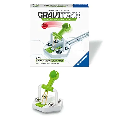Ravensburger GraviTrax Catapult - Add On Extension Accessory Marble Run and Construction Toy for Kids Age 8 Years and Up - STEM