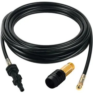 Makita Rohrreinigungsset 41167 - Schläuche für Hochdruckreiniger, 16m flexibler Qualitätsschlauch zur effektiven Befreiung von hartnäckigen Verstopfungen in Rohren und Abflüssen.