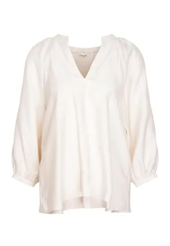 Seidensticker Damen Bluse - Shirtbluse - Oversized Fit - Bügelleicht - Rundhalsausschnitt - Dreiviertelarm