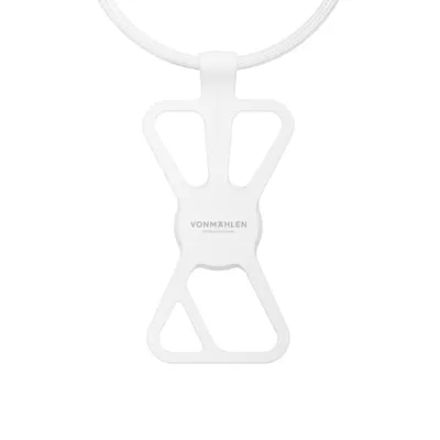 VONMÄHLEN Infinity Handykette - Universelle Handykette für Smartphones bis 6,5 Zoll, komfortabel und stylisch mit elastischem Silikon und Nylon-Trageband