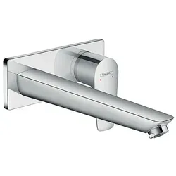 Hansgrohe Talis E Einhebel-Waschtischmischer - Waschtischarmaturen mit AirPower-Technologie für mehr Volumen und hervorragende Gestaltungsmöglichkeiten in verschiedenen Oberflächen.